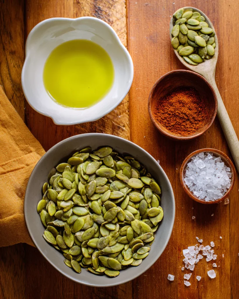 Air Fryer Pumpkin Seeds ingredients