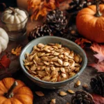 Serving air fryer pumpkin seeds