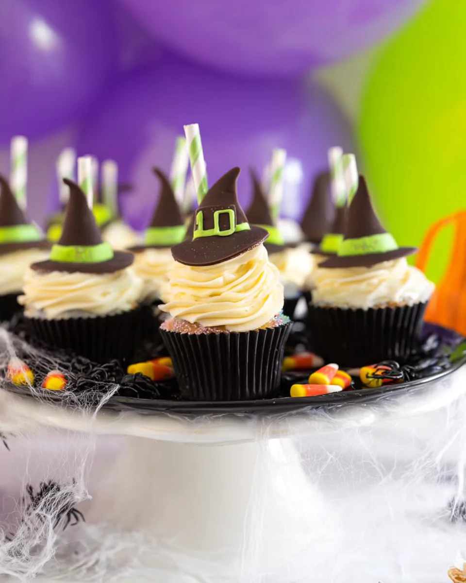 Wicked Witch Cupcakes Halloween Party