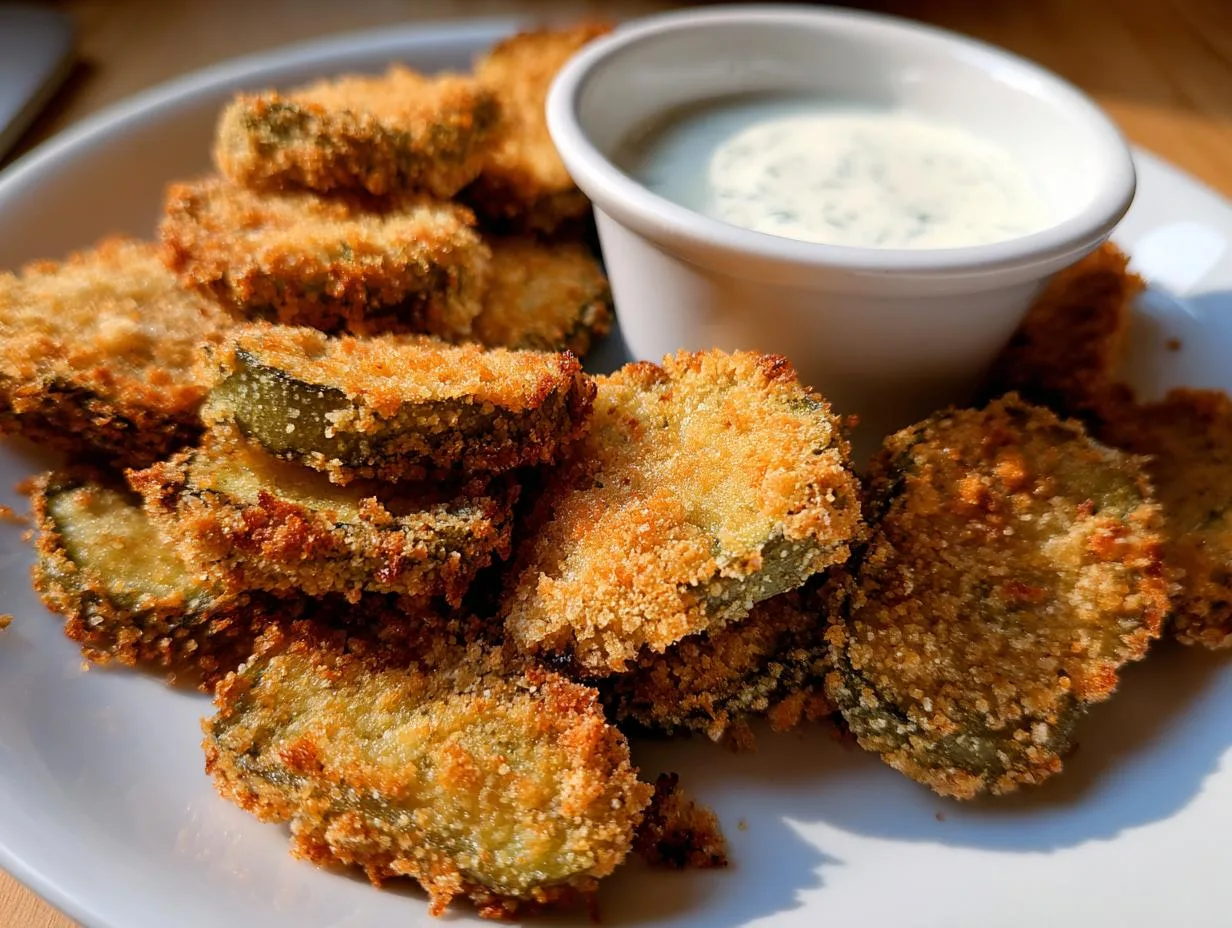 Crispy Air Fryer Fried Pickles – 15 Minutes Unreal Crunch