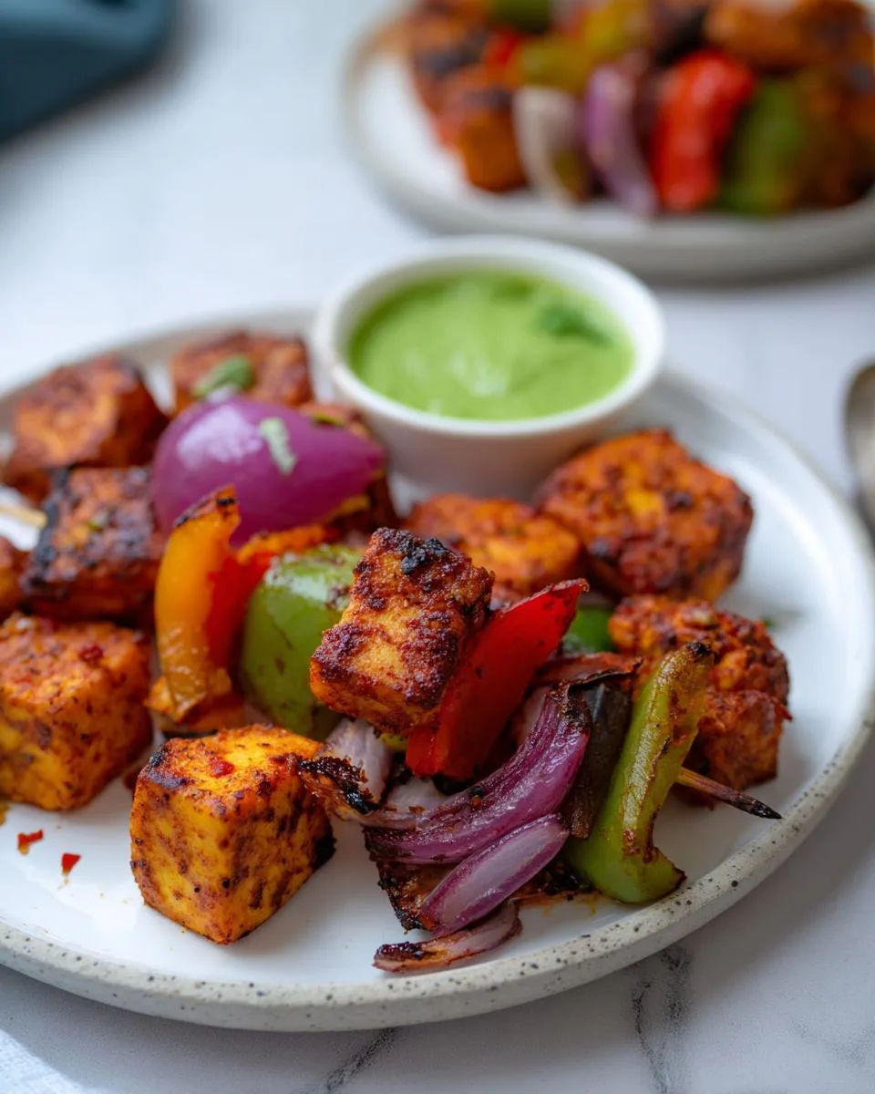 Air Fryer Paneer Tikka Bites - detail 1