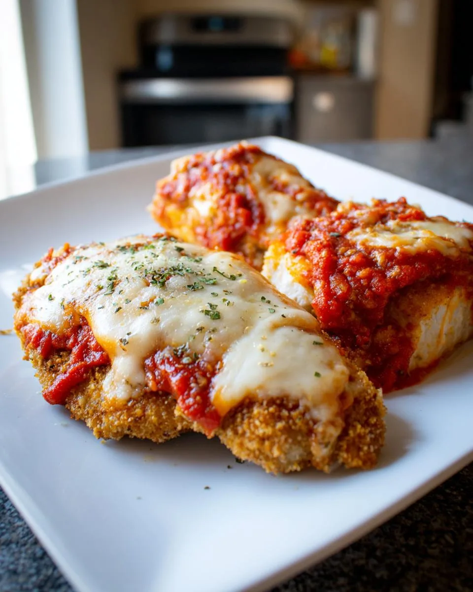 Baked Chicken Parmesan - detail 2