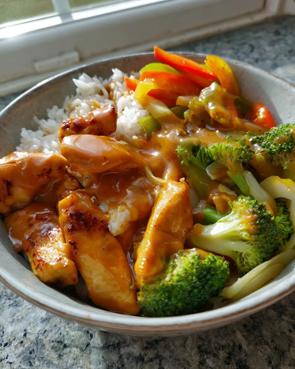 Bang Bang Chicken Bowl - detail 3