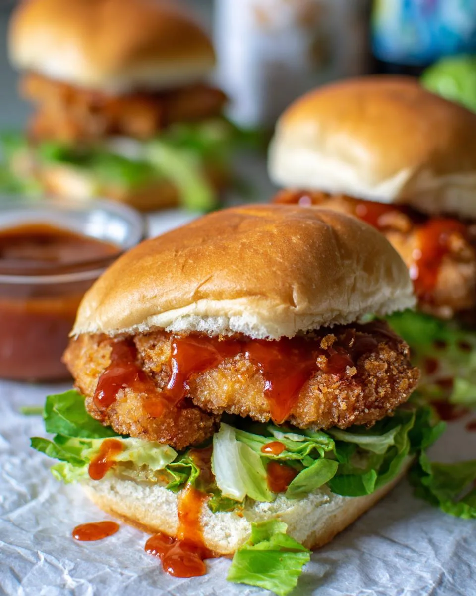 Bang Bang Chicken Sliders - detail 2