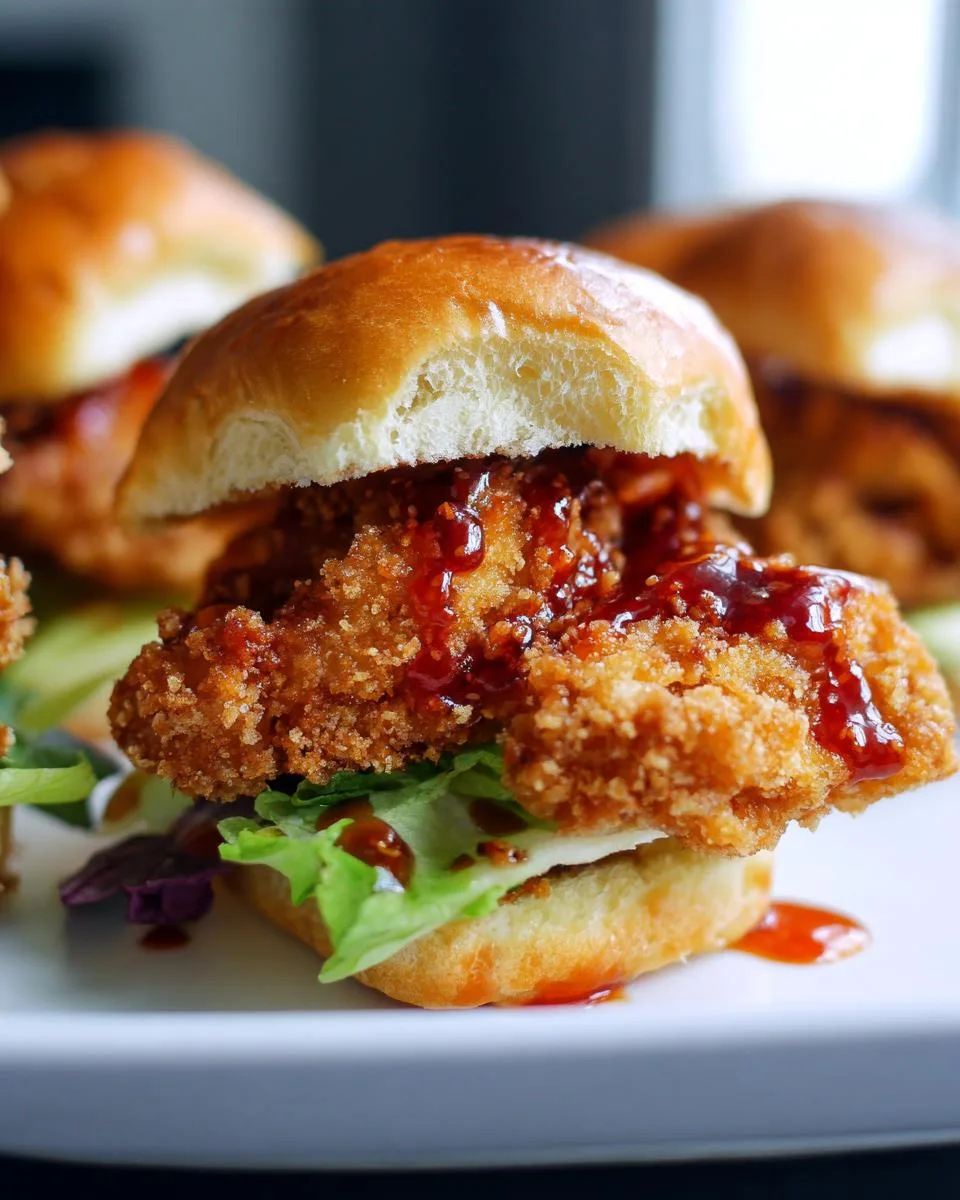 Bang Bang Chicken Sliders - detail 3