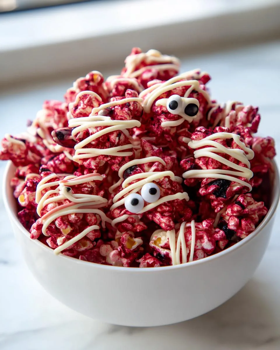 Bloody Red Velvet Popcorn - detail 3