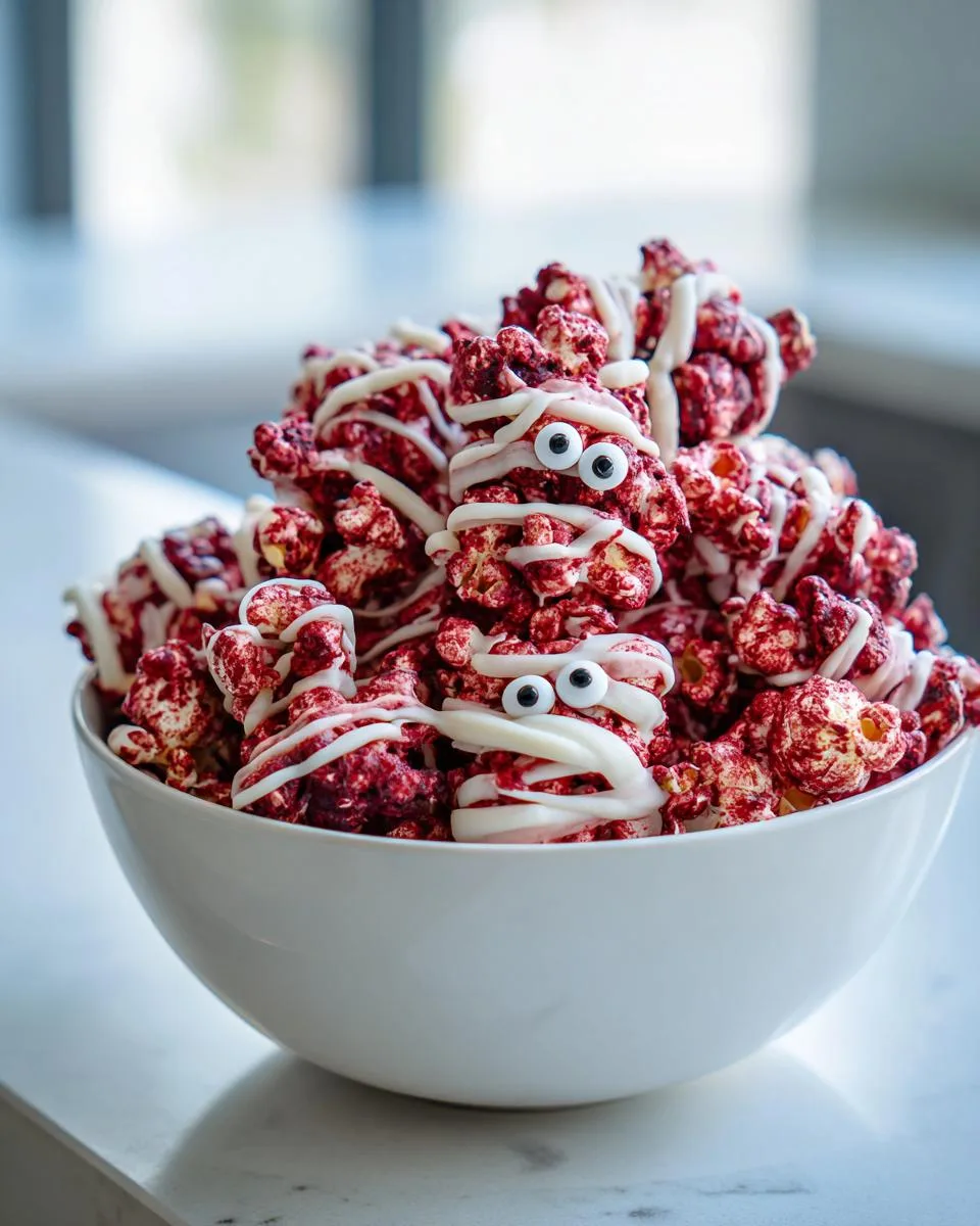 Bloody Red Velvet Popcorn - detail 4
