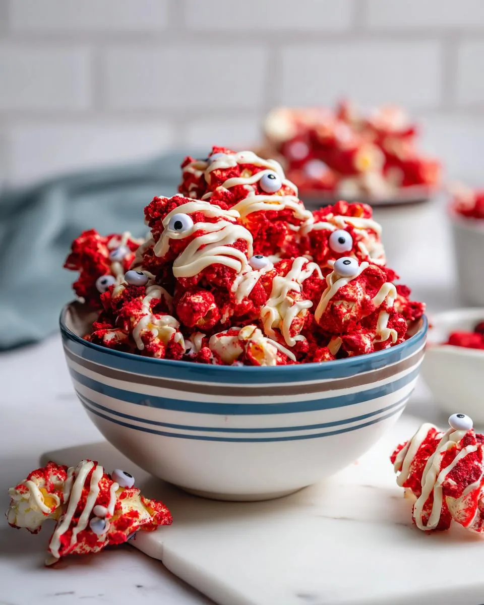 Bloody Red Velvet Popcorn - detail 5