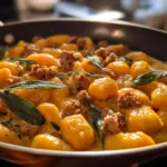 Butternut Squash Sausage Gnocchi