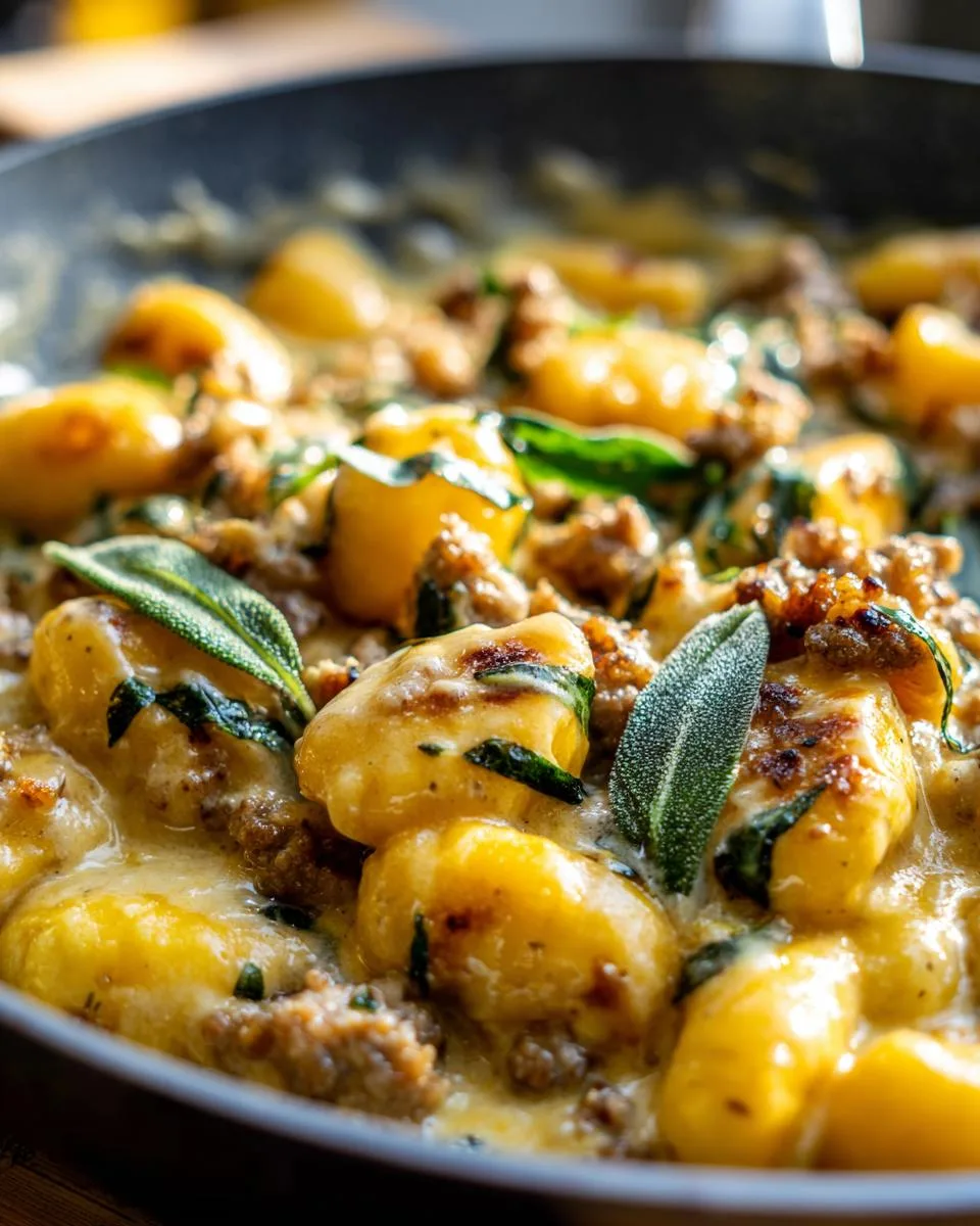 Butternut Squash Sausage Gnocchi - detail 3