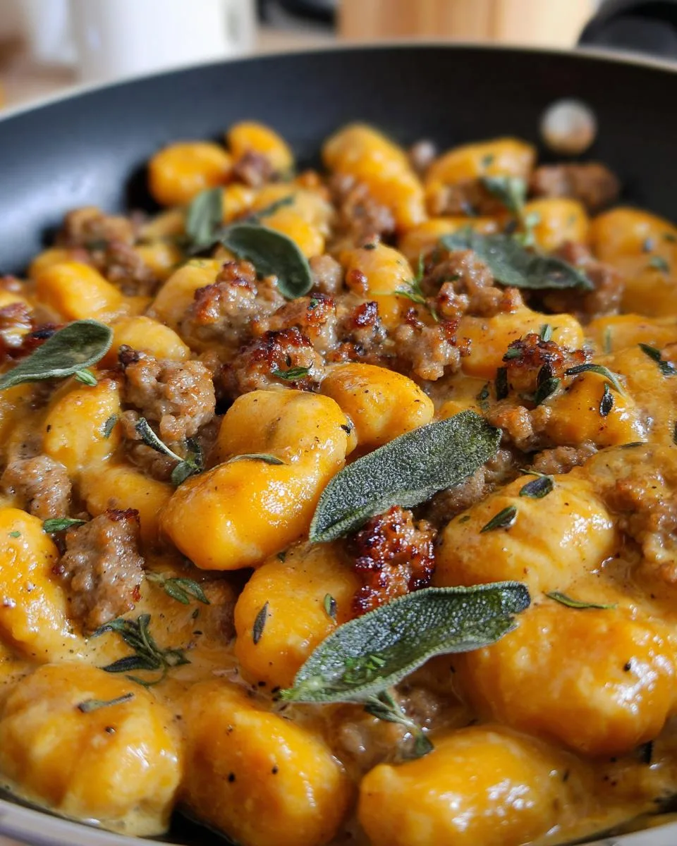 Butternut Squash Sausage Gnocchi - detail 4