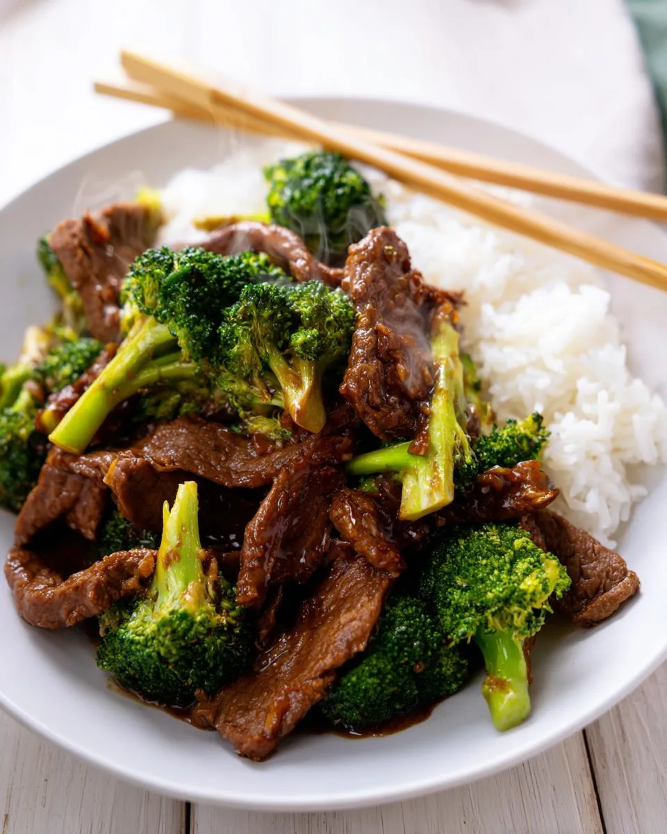 Chinese Beef and Broccoli - detail 3