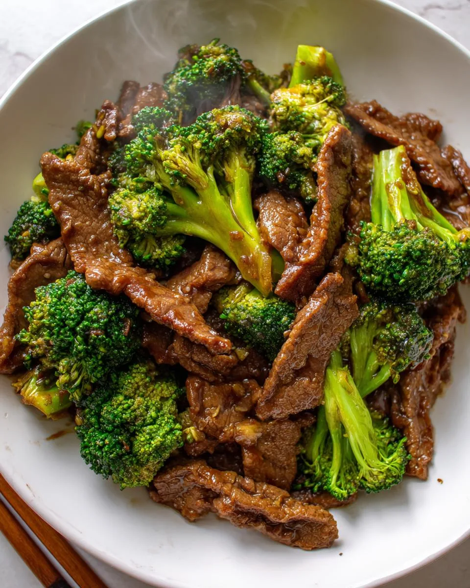 Chinese Beef and Broccoli - detail 5
