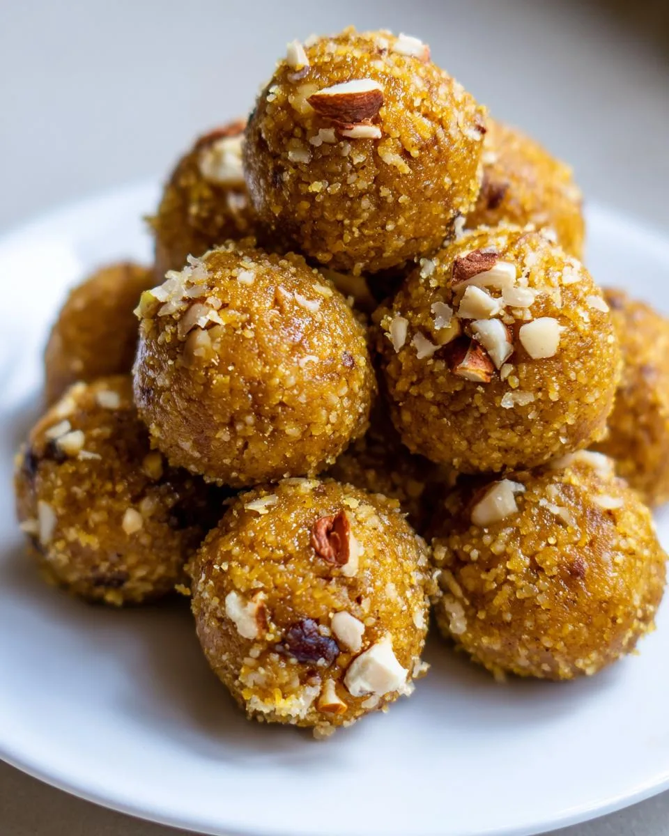 Classic Besan Ladoo - detail 4
