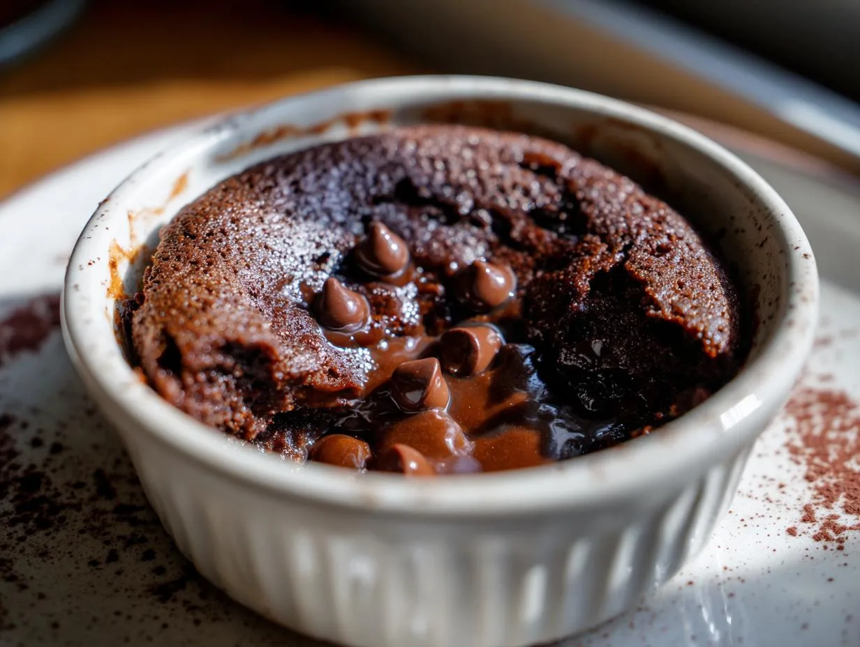 Decadent 4-Minute Cottage Cheese Lava Cake