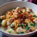 Creamy Crack Chicken Gnocchi