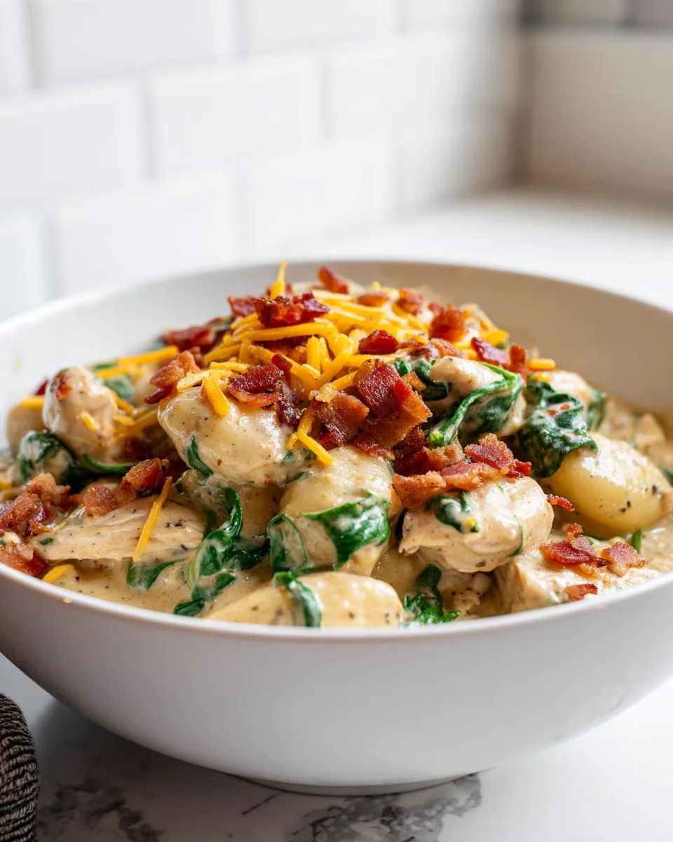 Creamy Crack Chicken Gnocchi - detail 2