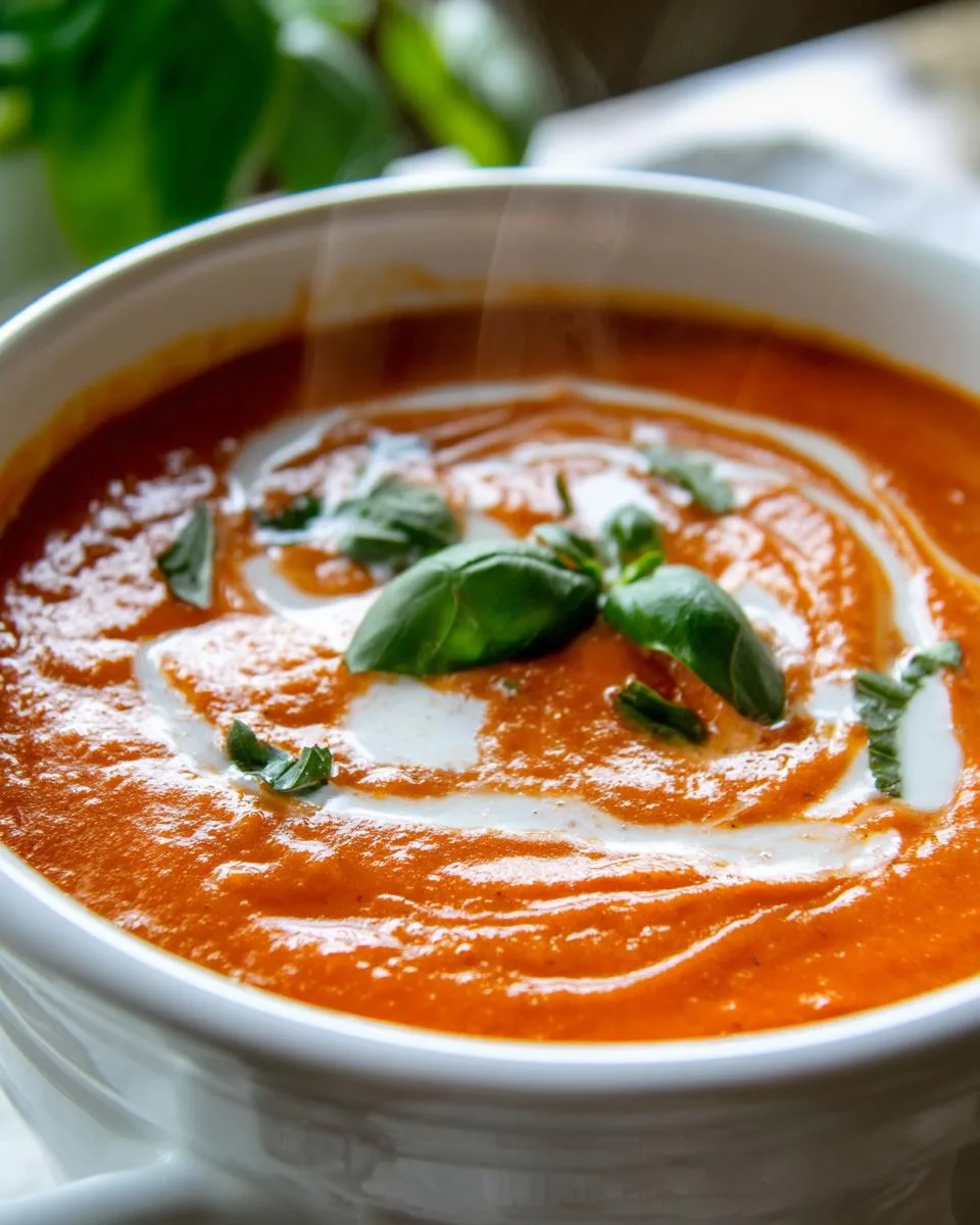 Creamy Tomato Soup - detail 4