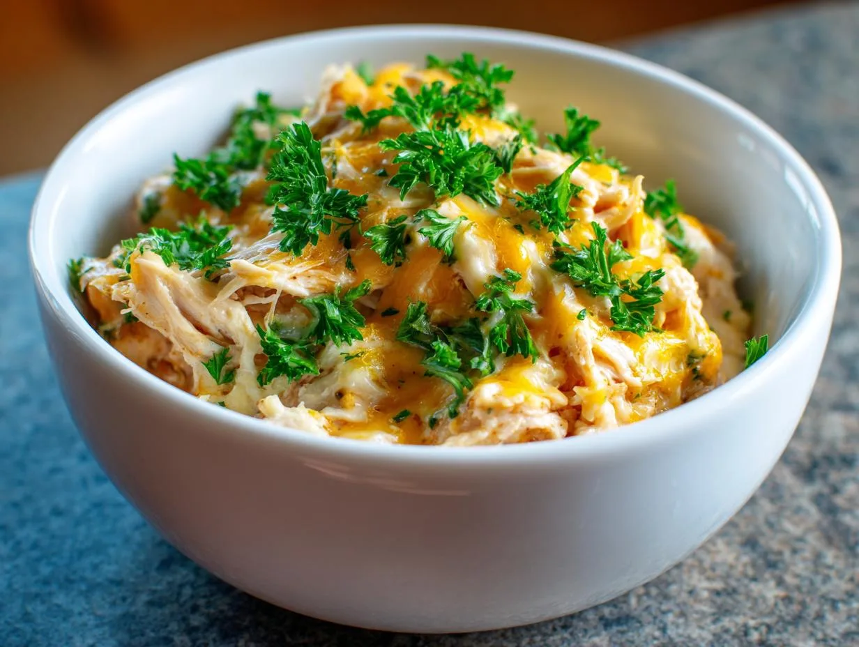 Crock Pot Ranch Chicken Recipe – 4-Ingredient Comfort Bliss
