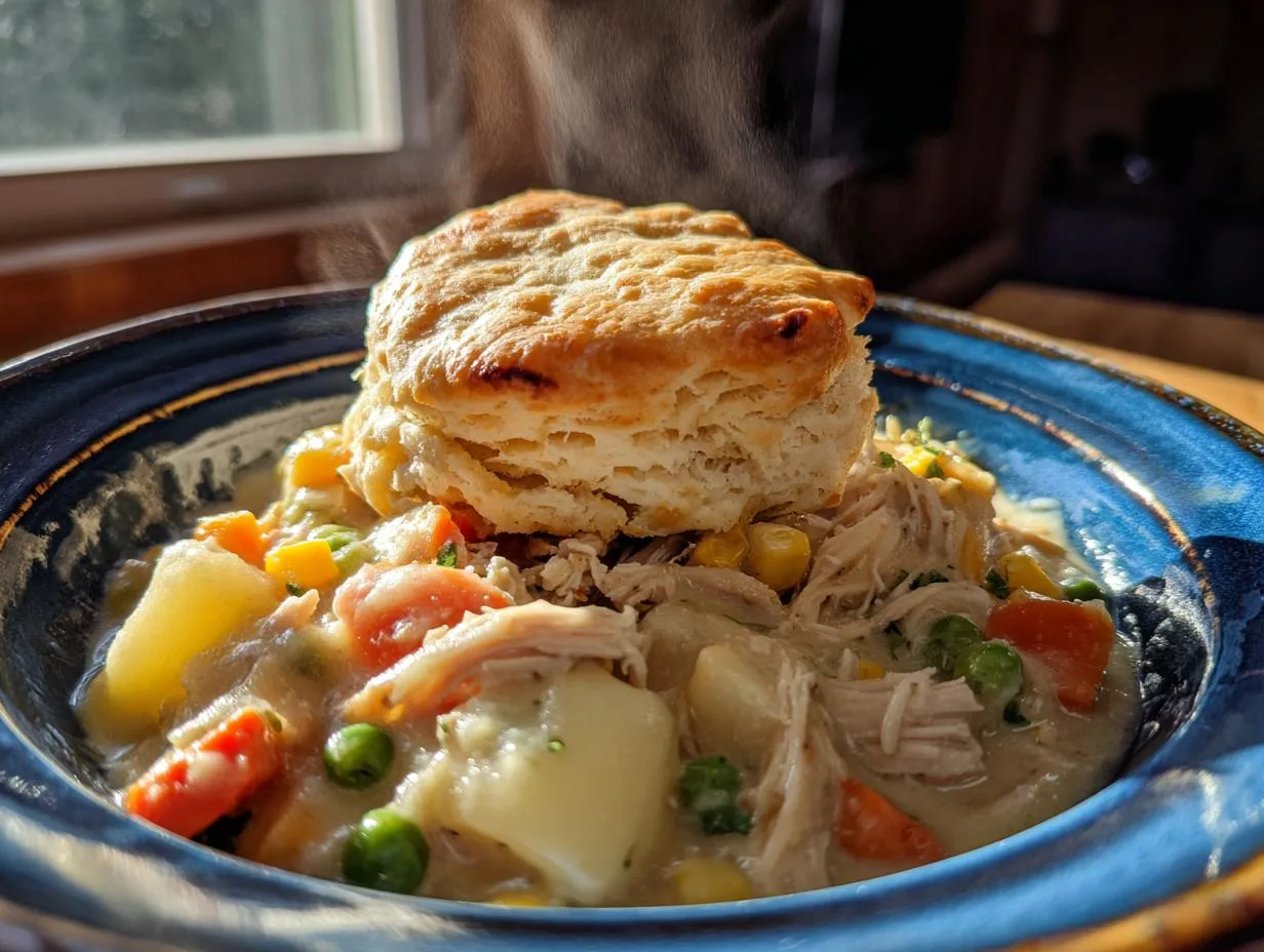 Crockpot Chicken Pot Pie: Creamy 6-Hour Comfort Magic