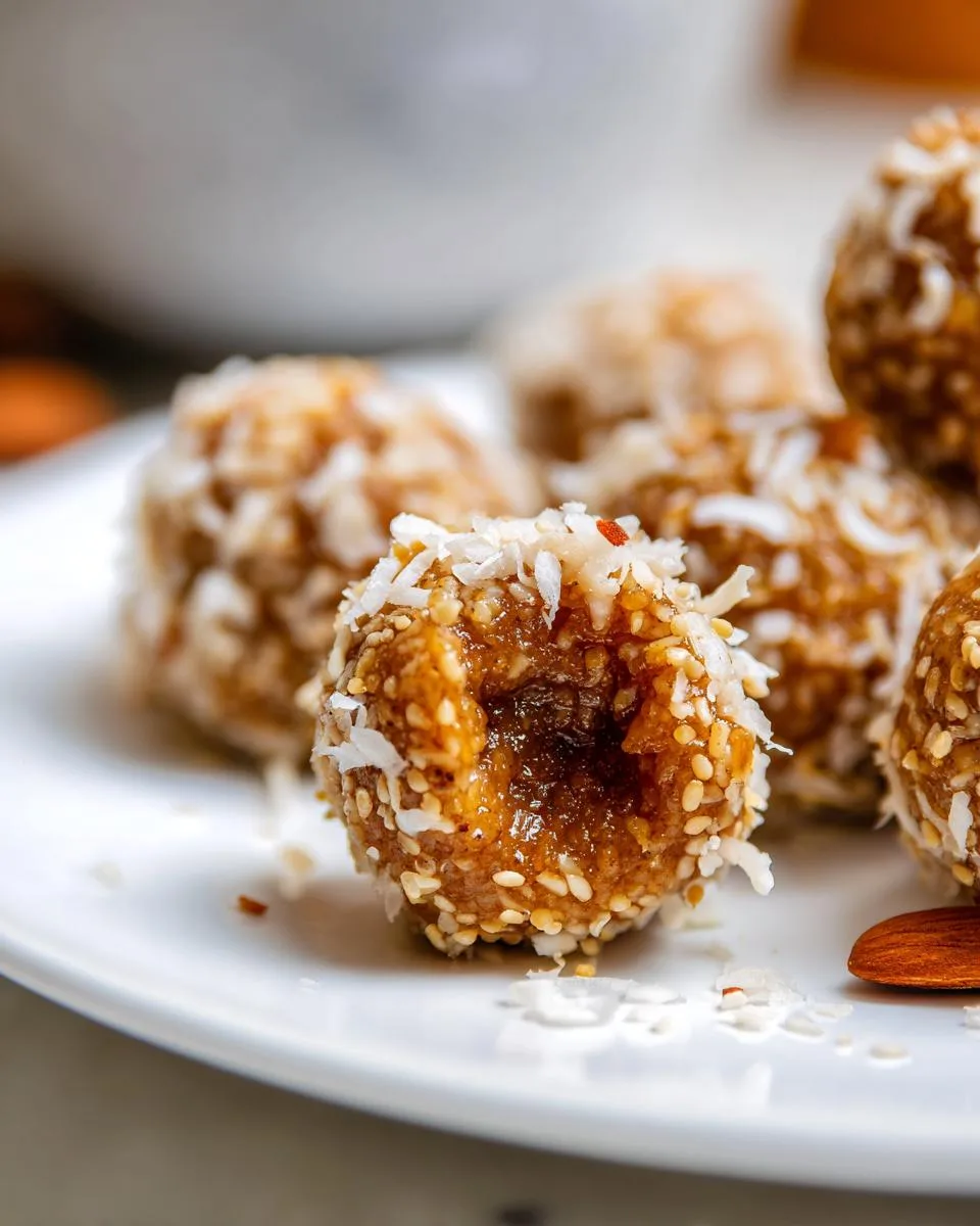 Date-Sweetened Coconut Ladoo - detail 3
