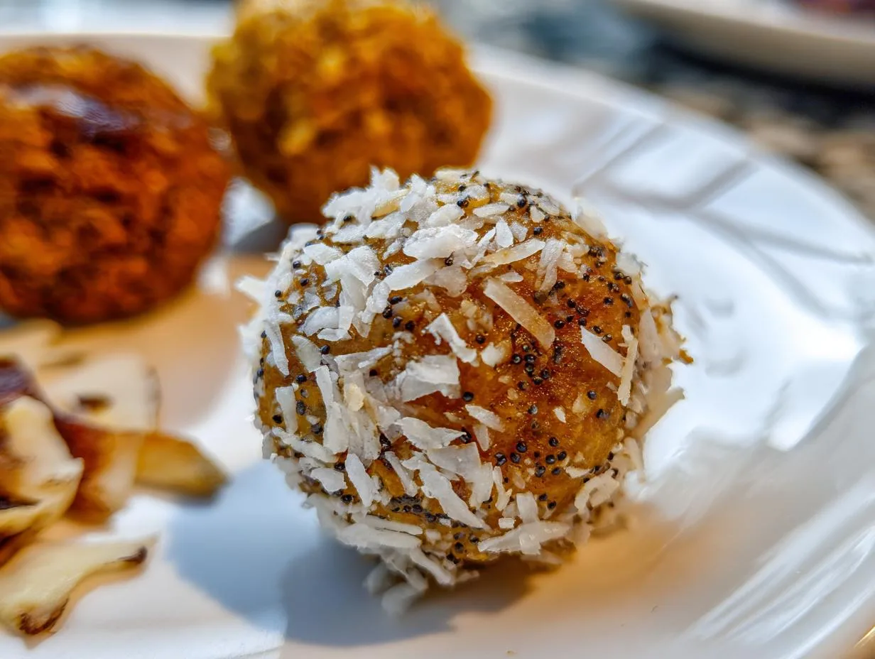 25-Minute Date-Sweetened Coconut Ladoo – Irresistible Balls