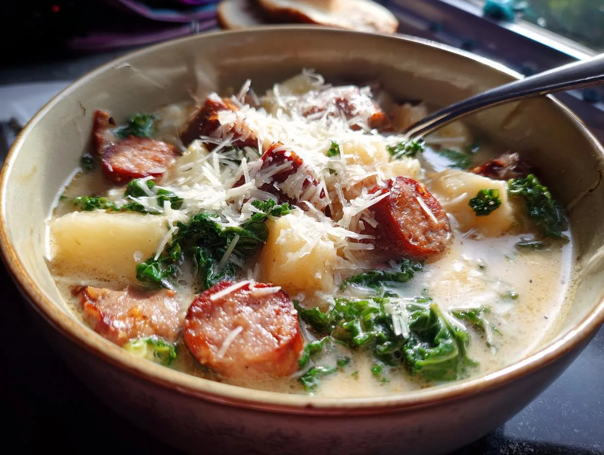 35-Minute Easy Sausage and Potato Soup – Pure Comfort Magic
