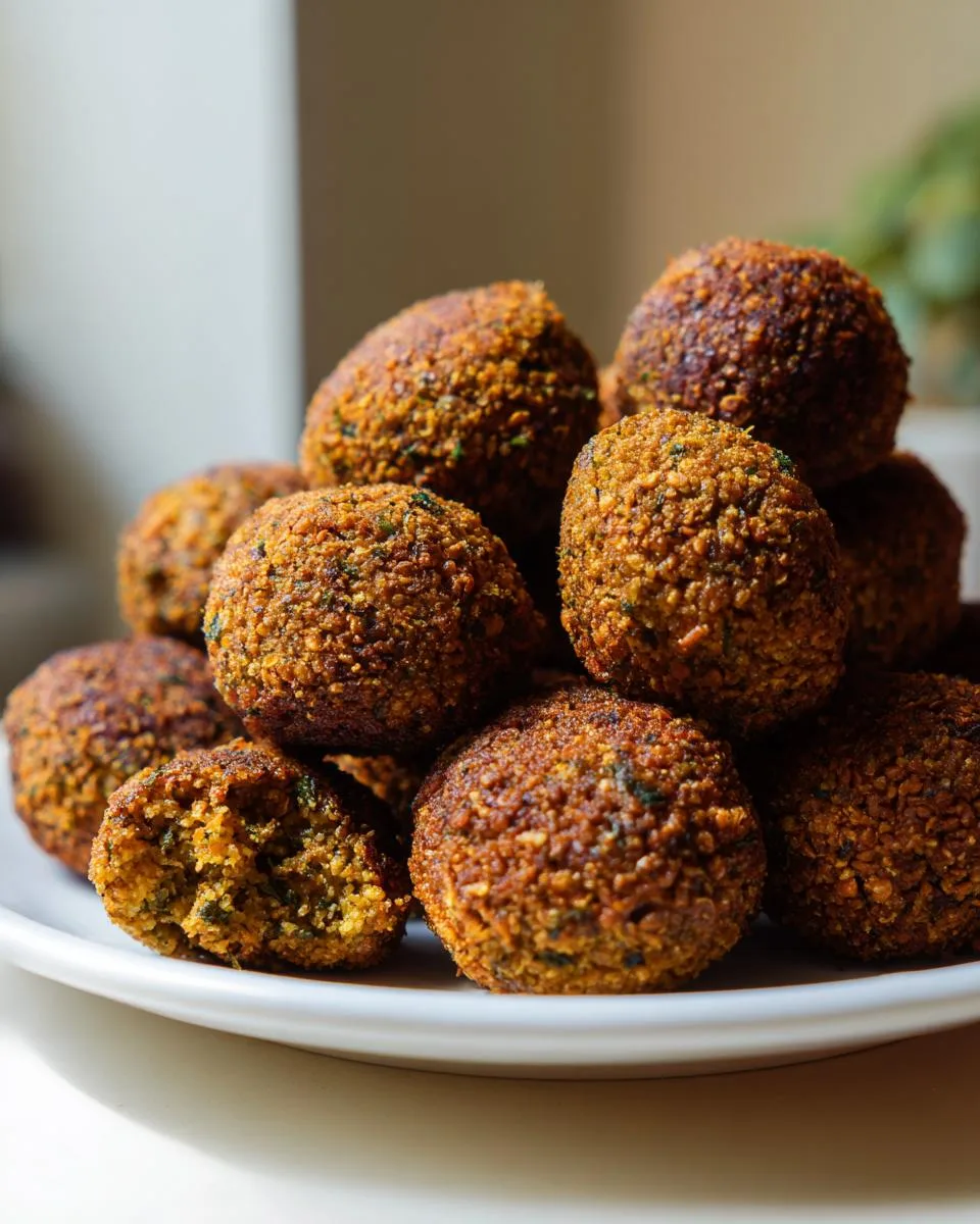 Easy Vegetarian Lentil Meatballs - detail 3