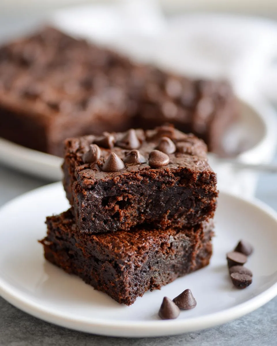 Easy Zero Sugar Brownies with Greek Yogurt - detail 5