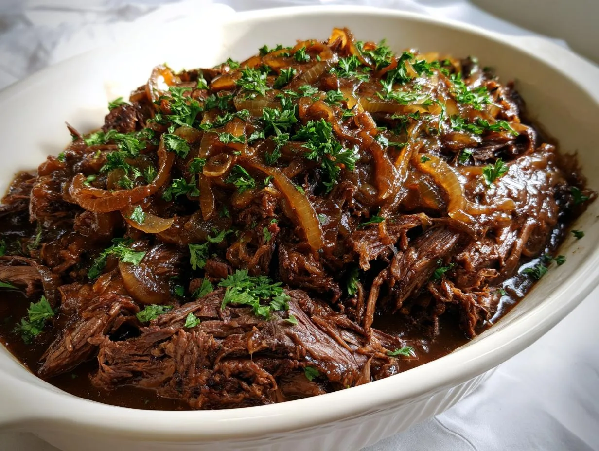French Onion Pot Roast: A 4-Hour Melt-in-Mouth Marvel