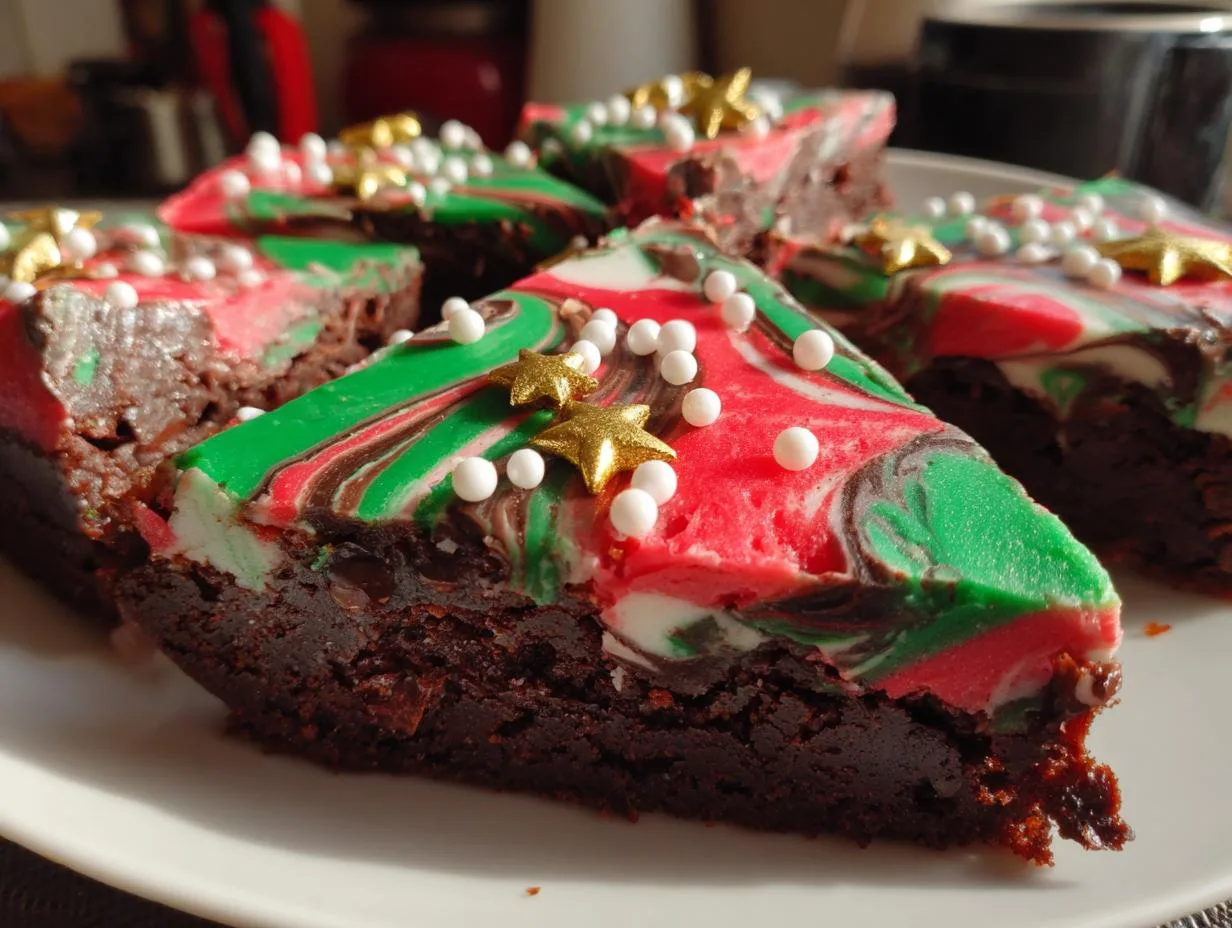 15-Minute Frosted Christmas Brownies Are a Festive Must-Make