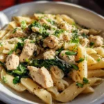 Garlic Parmesan Chicken Pasta