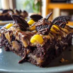 Gluten free Bat Brownies