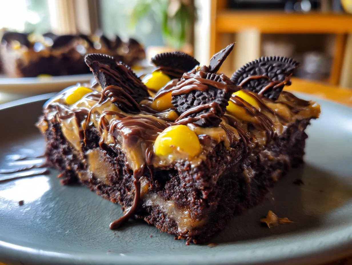 Spooky Gluten Free Bat Brownies for a 5-Star Halloween Treat