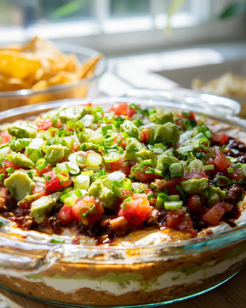 Graveyard Layered Taco Dip - detail 1