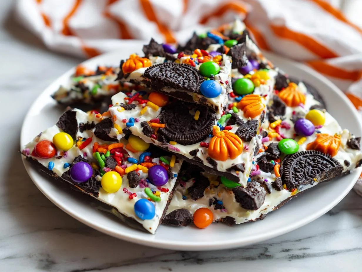Irresistible 15-Minute Halloween Candy Bark Recipe