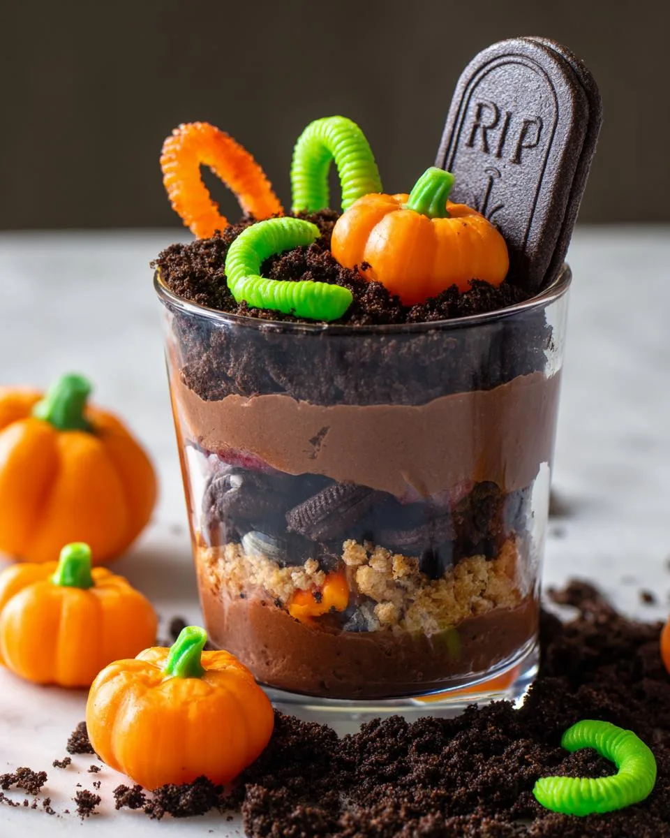 Halloween Dirt Cups - detail 4