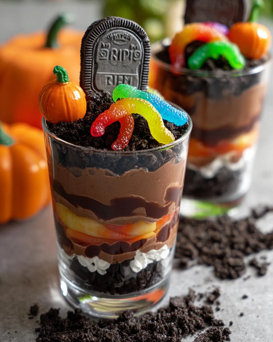 Halloween Dirt Cups - detail 5