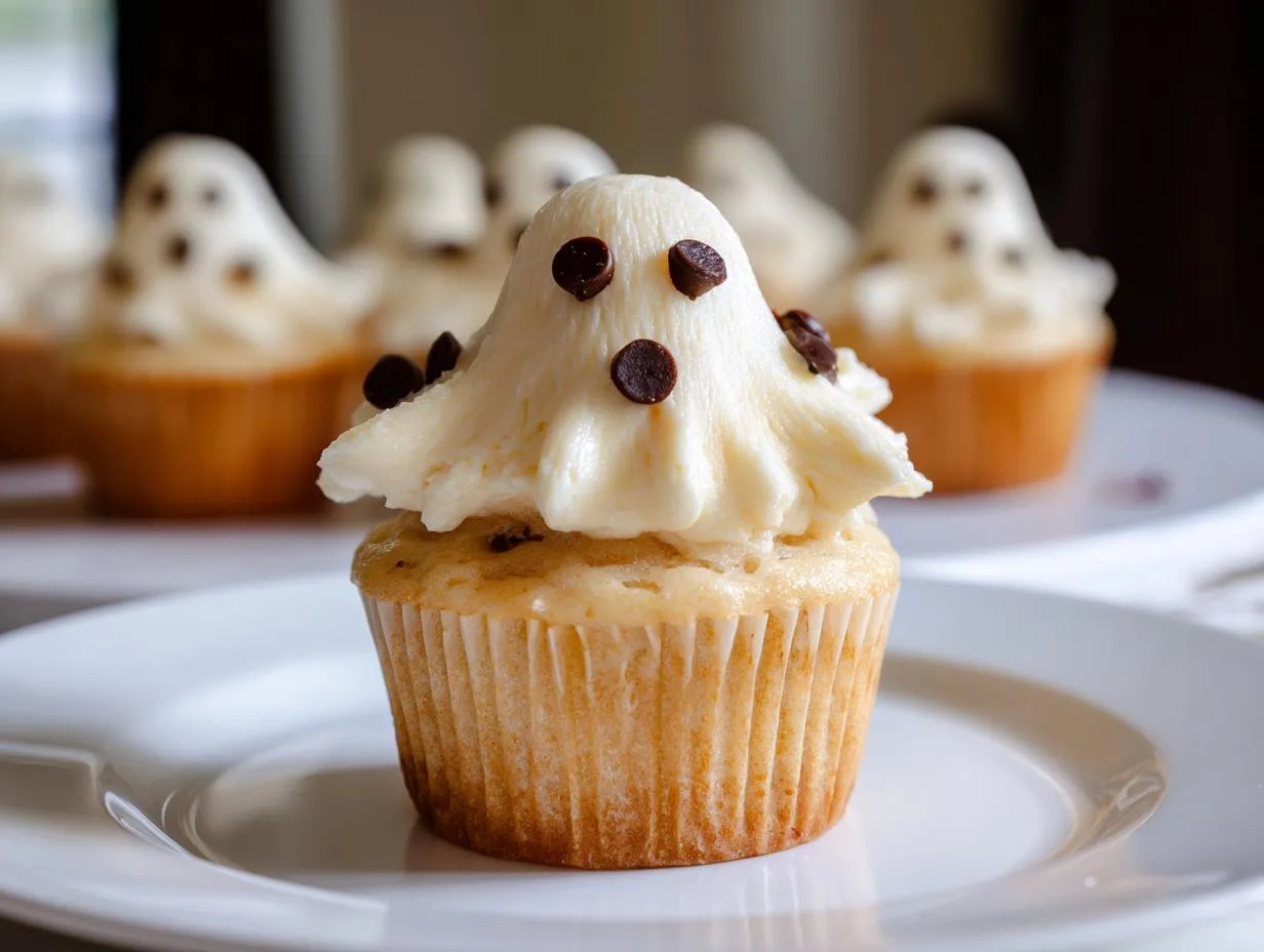 Spooky 24 Halloween Ghost Cupcakes Kids Devour Instantly