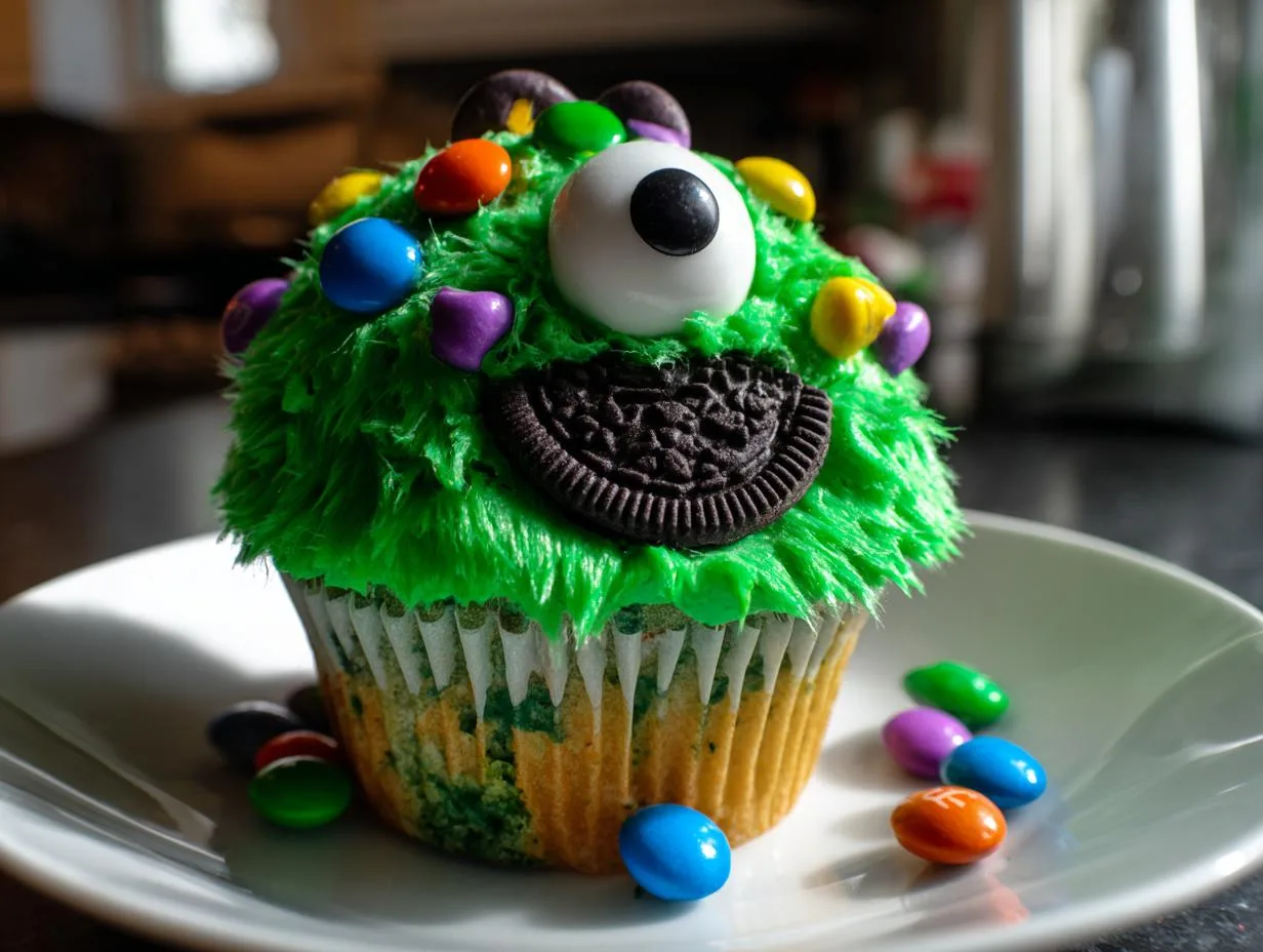 Spooky 24 Halloween Monster Cupcakes Kids Crave