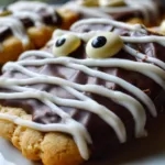 Halloween Mummy Shortbread cookies