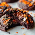 Halloween Oreo Stuffed Chocolate