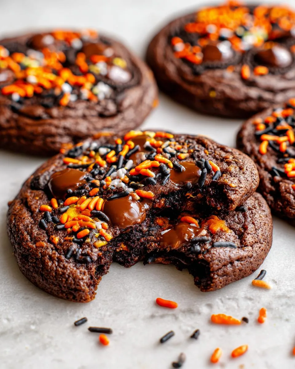 Halloween Oreo Stuffed Chocolate - detail 2