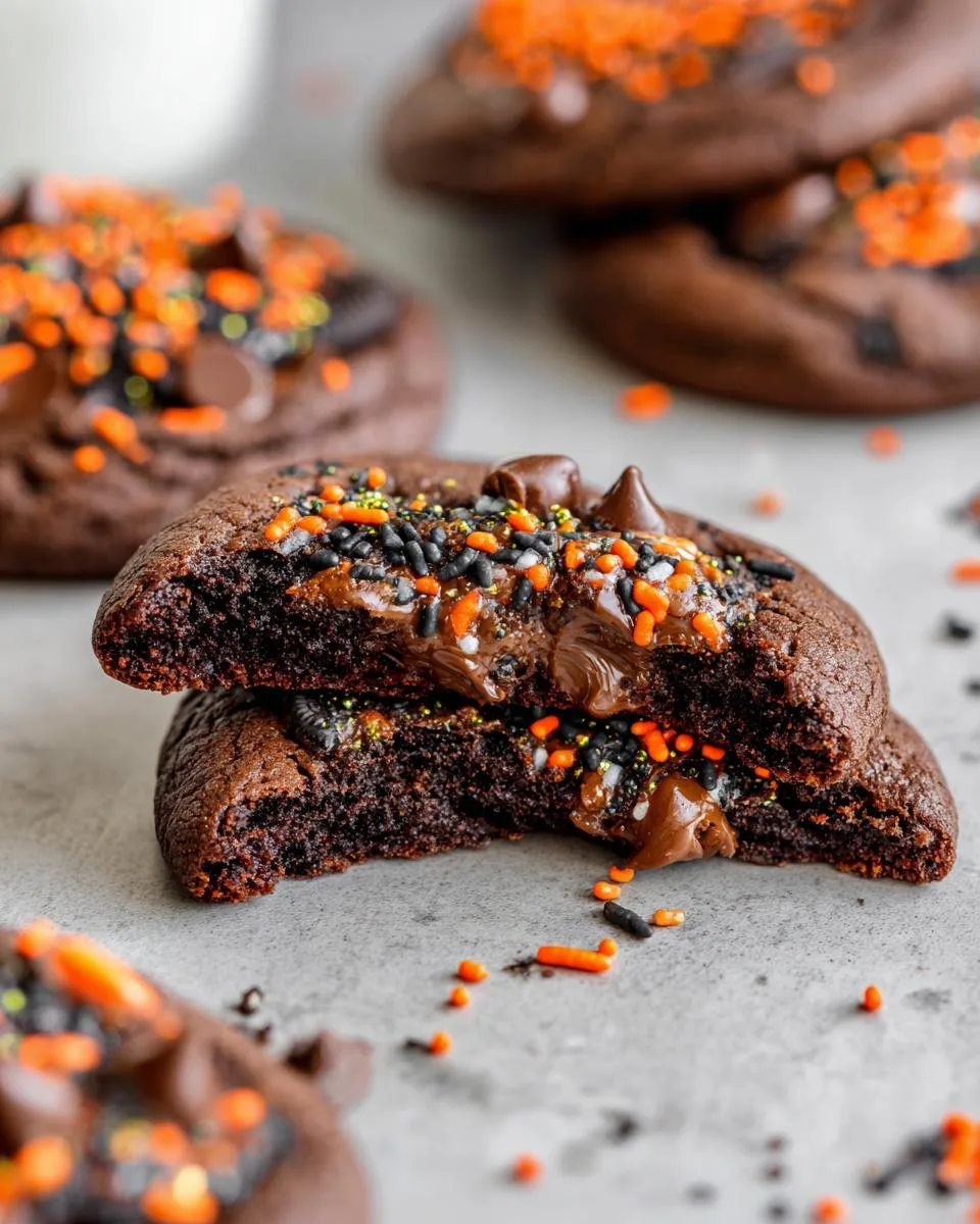 Halloween Oreo Stuffed Chocolate - detail 4