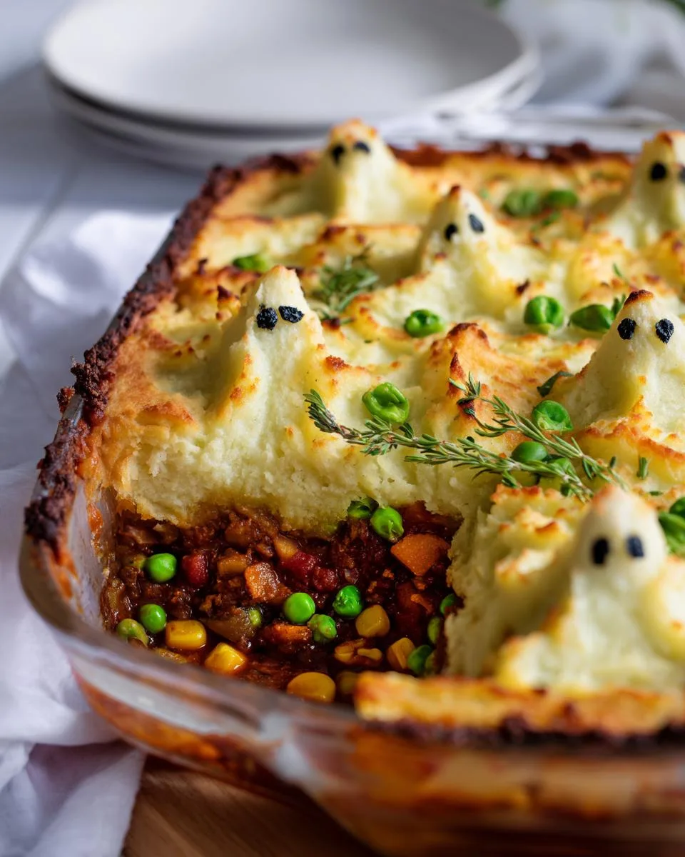 Halloween Shepherd's Pie - detail 2