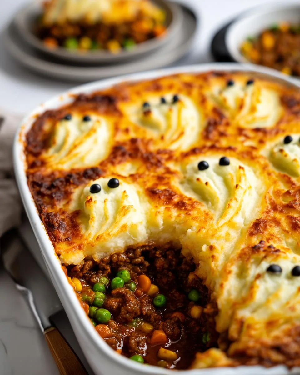 Halloween Shepherd's Pie - detail 4