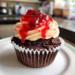 Halloween Vampire Cupcakes