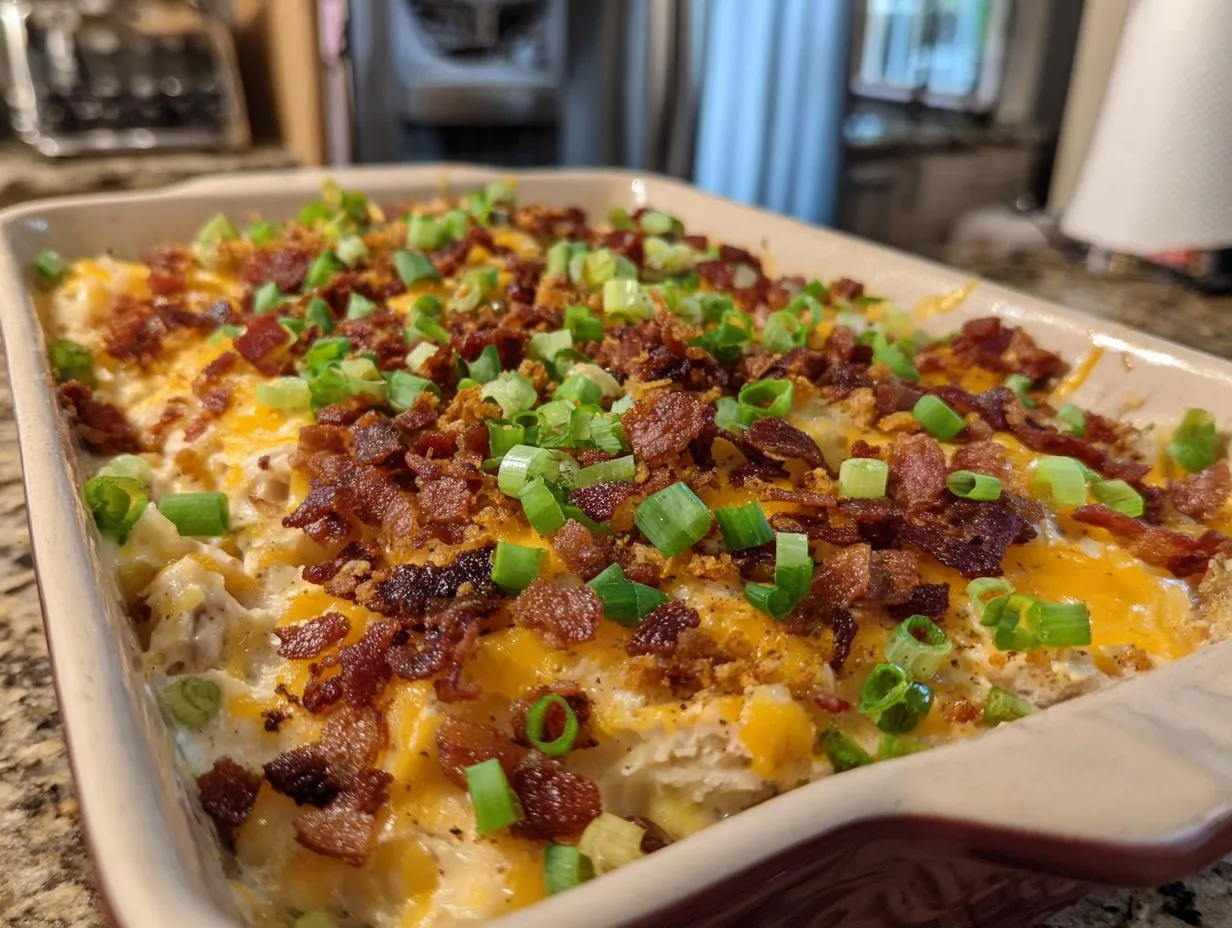 Irresistible Keto Chicken Bacon Ranch Casserole Recipe