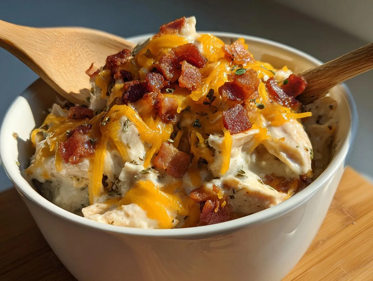 Amazing 5-Ingredient Keto Crack Chicken Crockpot Recipe