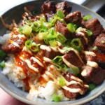 Korean BBQ Steak Bowls
